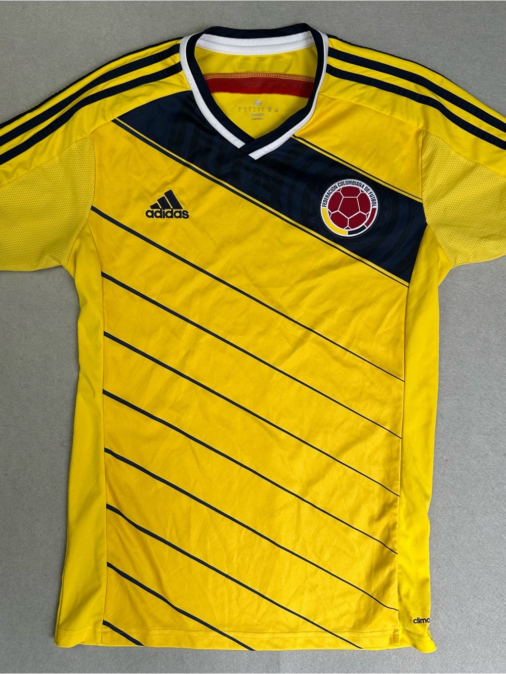 Adidas Kids' Yellow Colombia Soccer Jersey